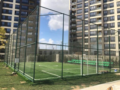 Stilspor Futbol Sahası Stilspor Açık Hava Halı Saha Yapımı